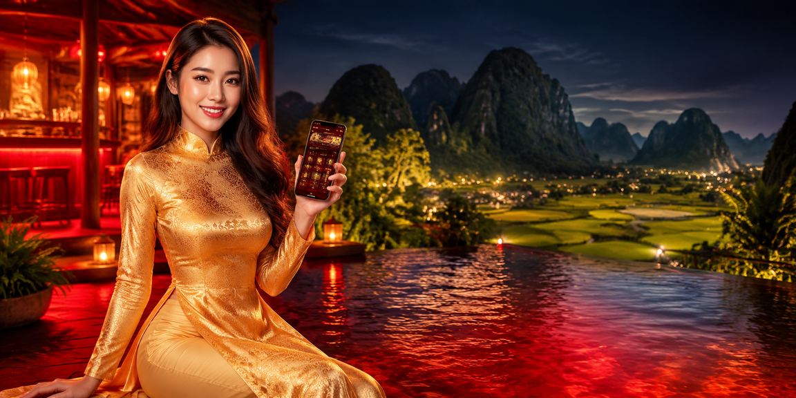 Cá cược thể thao phong cách Ninh Bình với áo dài truyền thống